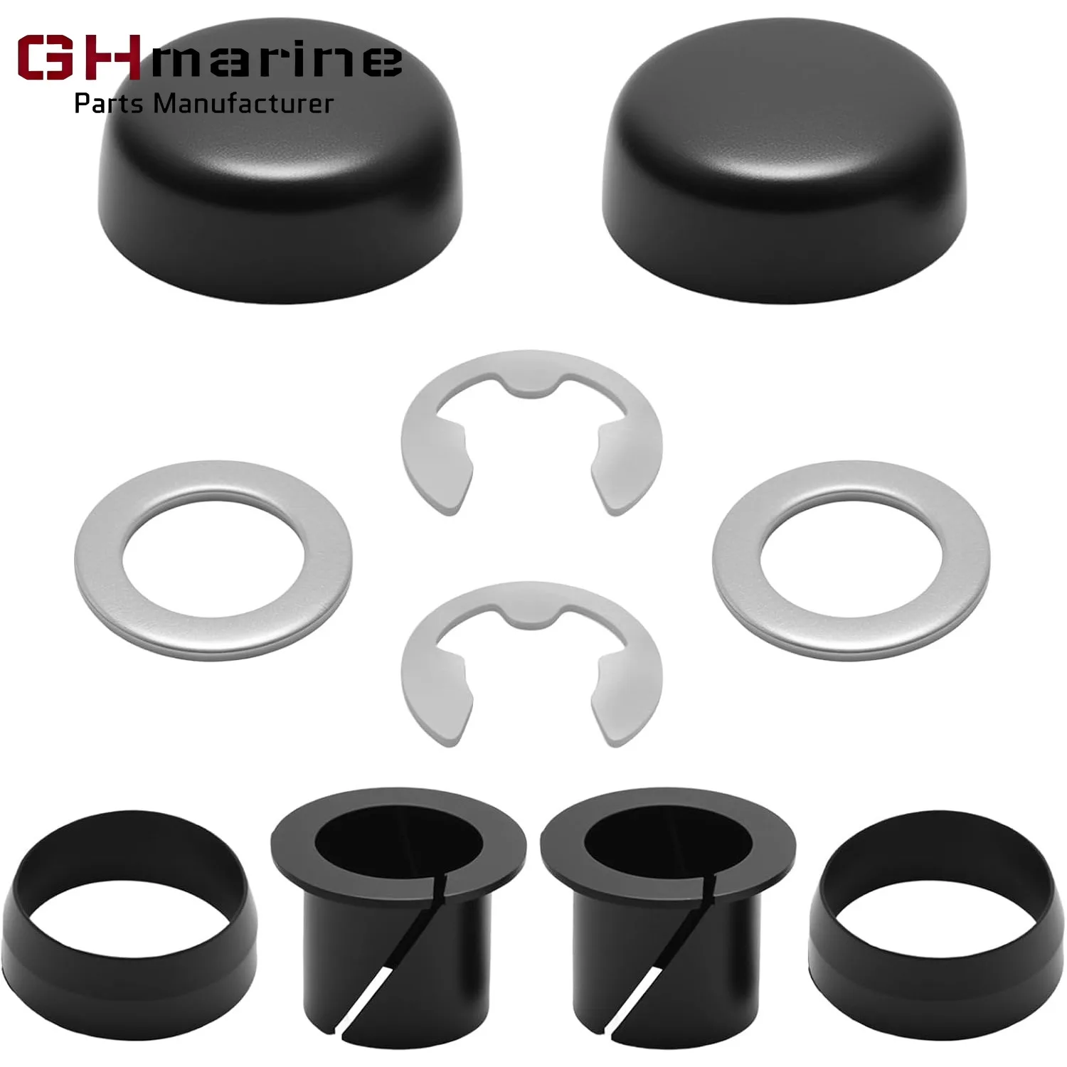 Trim Pin Mounting Hardware Kit for Volvo Penta SX-M Stern Drive 3857588 3857521 3857522 Caps E-Clips Washers Bushings Grommets
Trim Pin Mounting Hardware Kit for Volvo Penta SX-M Stern Drive 3857588 3857521 3857522 Caps E-Clips Washers Bushings Grommets
