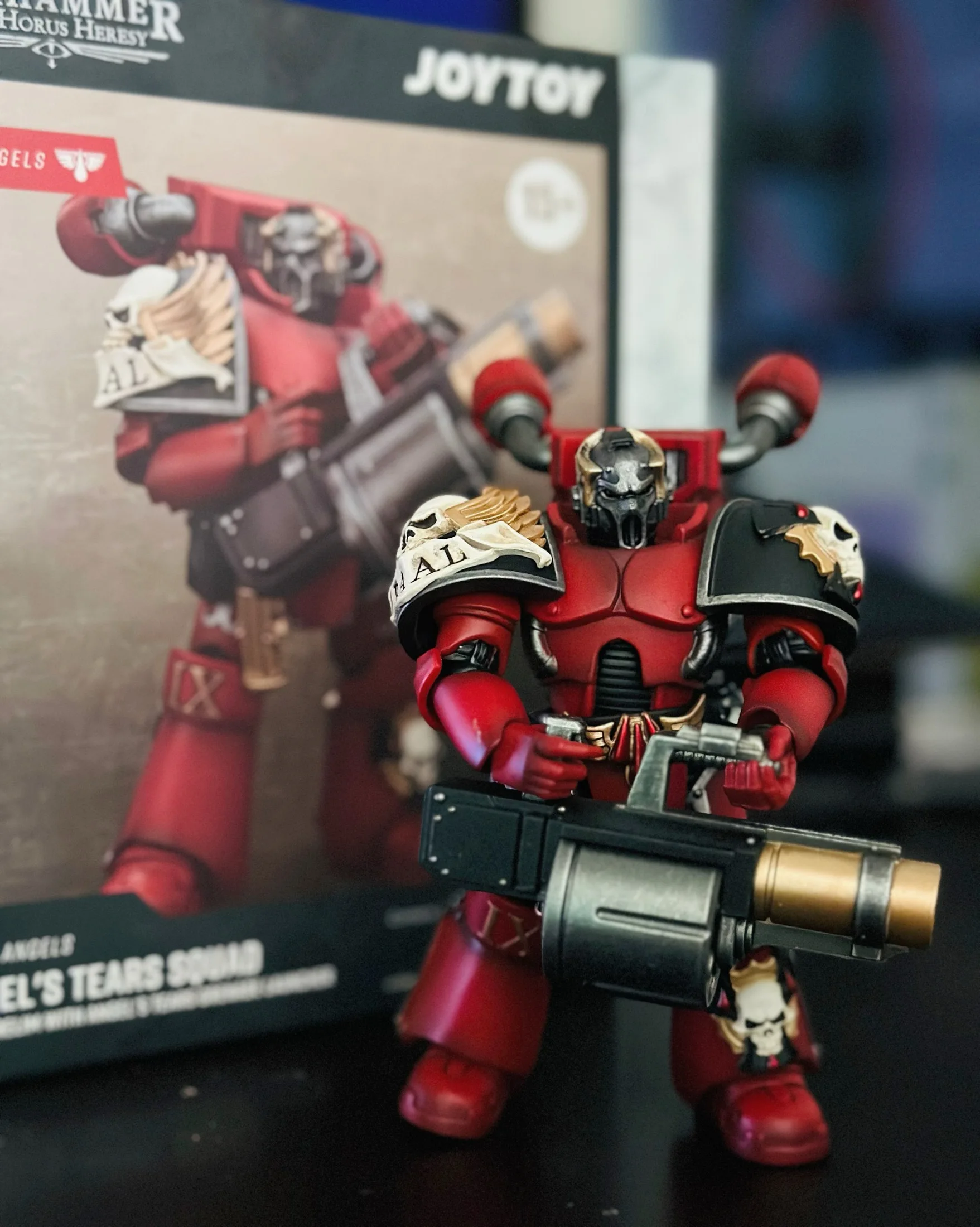 In Stock JOYTOY Warhammer The Horus Heresy 1/18 Blood Angels Angel's Tears Squad 4PCS Anime Action Figures Model Toys Doll Gifts
In Stock JOYTOY Warhammer The Horus Heresy 1/18 Blood Angels Angel's Tears Squad 4PCS Anime Action Figures Model Toys Doll Gifts