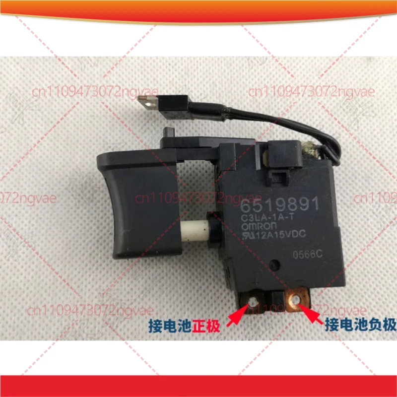 9.6V Switch 6918 C3LA-1A-T for Makita 6226D Charging Drill Power Tool Accessories 6519891
9.6V Switch 6918 C3LA-1A-T for Makita 6226D Charging Drill Power Tool Accessories 6519891