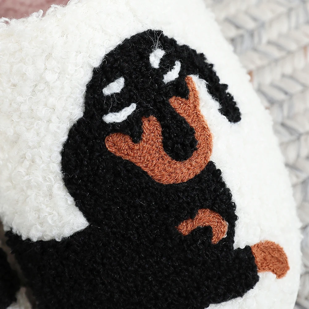 Plush Dachshund Slippers Closed Toe Slippers Anti Slip Warm Slip-on House Shoes Flat Thermal Slippers for Outdoor Indoor Bedroom
Plush Dachshund Slippers Closed Toe Slippers Anti Slip Warm Slip-on House Shoes Flat Thermal Slippers for Outdoor Indoor Bedroom