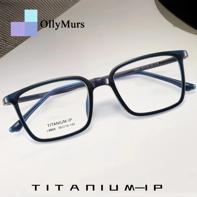 Модные квадратные мужские очки OLLYMURS из титанового сплава TR90, ультралегкие, в стиле ретро, маленькие, оптические, с диоптриями, 96
Модные квадратные мужские очки OLLYMURS из титанового сплава TR90, ультралегкие, в стиле ретро, маленькие, оптические, с диоптриями, 96