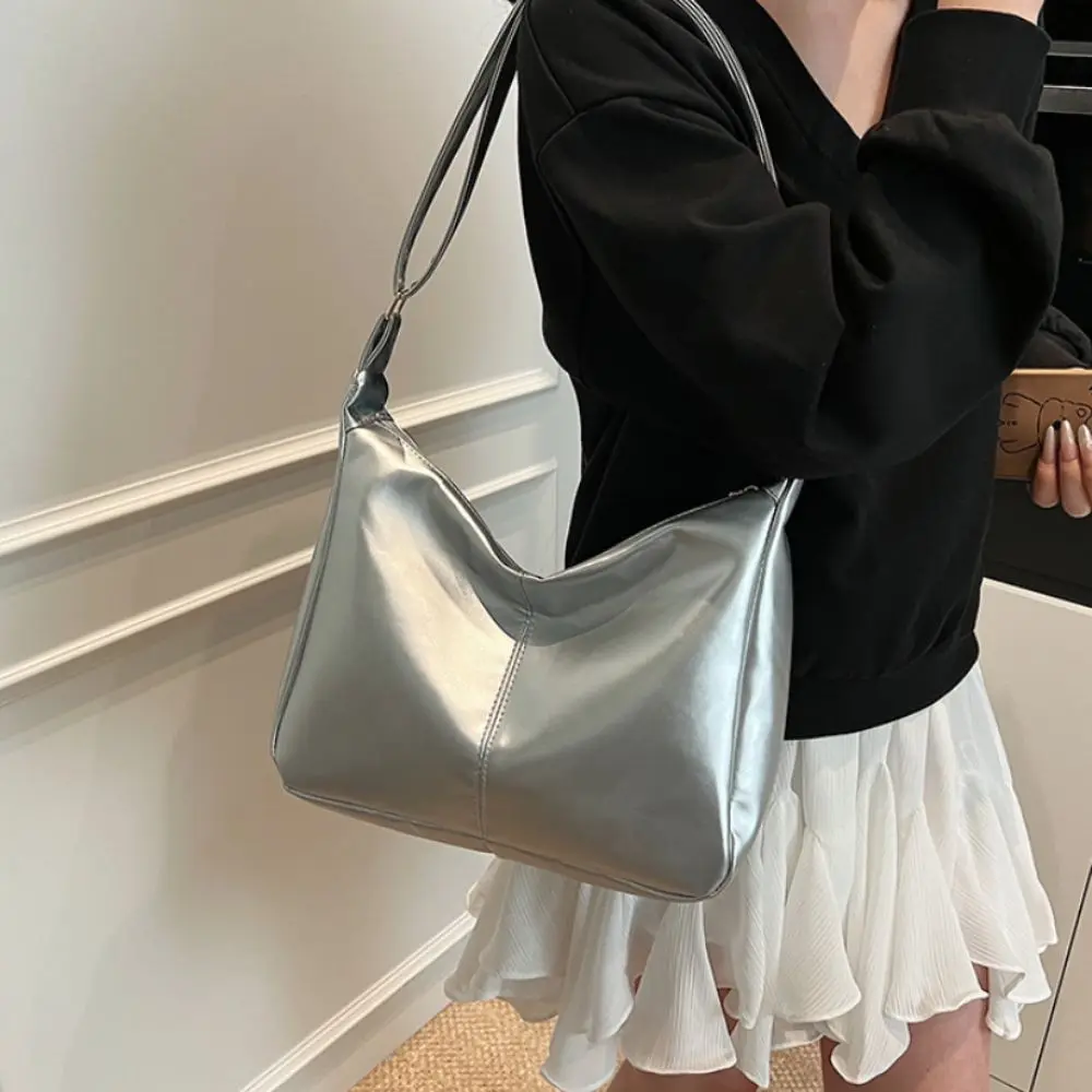 Fashion Designer Shoulder Bag Large Capacity PU Leather Cross Body Bag Vintage Casual Tote Bag for Women
Fashion Designer Shoulder Bag Large Capacity PU Leather Cross Body Bag Vintage Casual Tote Bag for Women