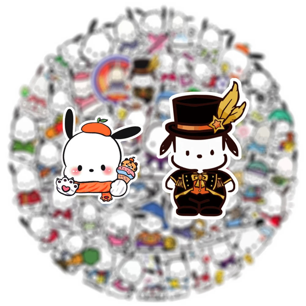 10/30/50pcs Sanrio Kawaii Pochacco Cartoon Stickers Diary Scrapbooking Laptop Skateboard Luggage Car Toy Decal Sticker for Girls
10/30/50pcs Sanrio Kawaii Pochacco Cartoon Stickers Diary Scrapbooking Laptop Skateboard Luggage Car Toy Decal Sticker for Girls