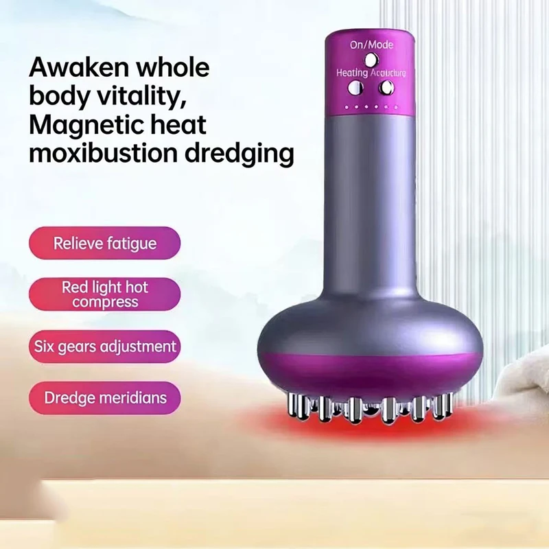 Meridian Brush Massager For Unblocking Meridians, Universal Back, Shoulder, And Neck Therapy, Electric Meridian Instrument Line
Meridian Brush Massager For Unblocking Meridians, Universal Back, Shoulder, And Neck Therapy, Electric Meridian Instrument Line