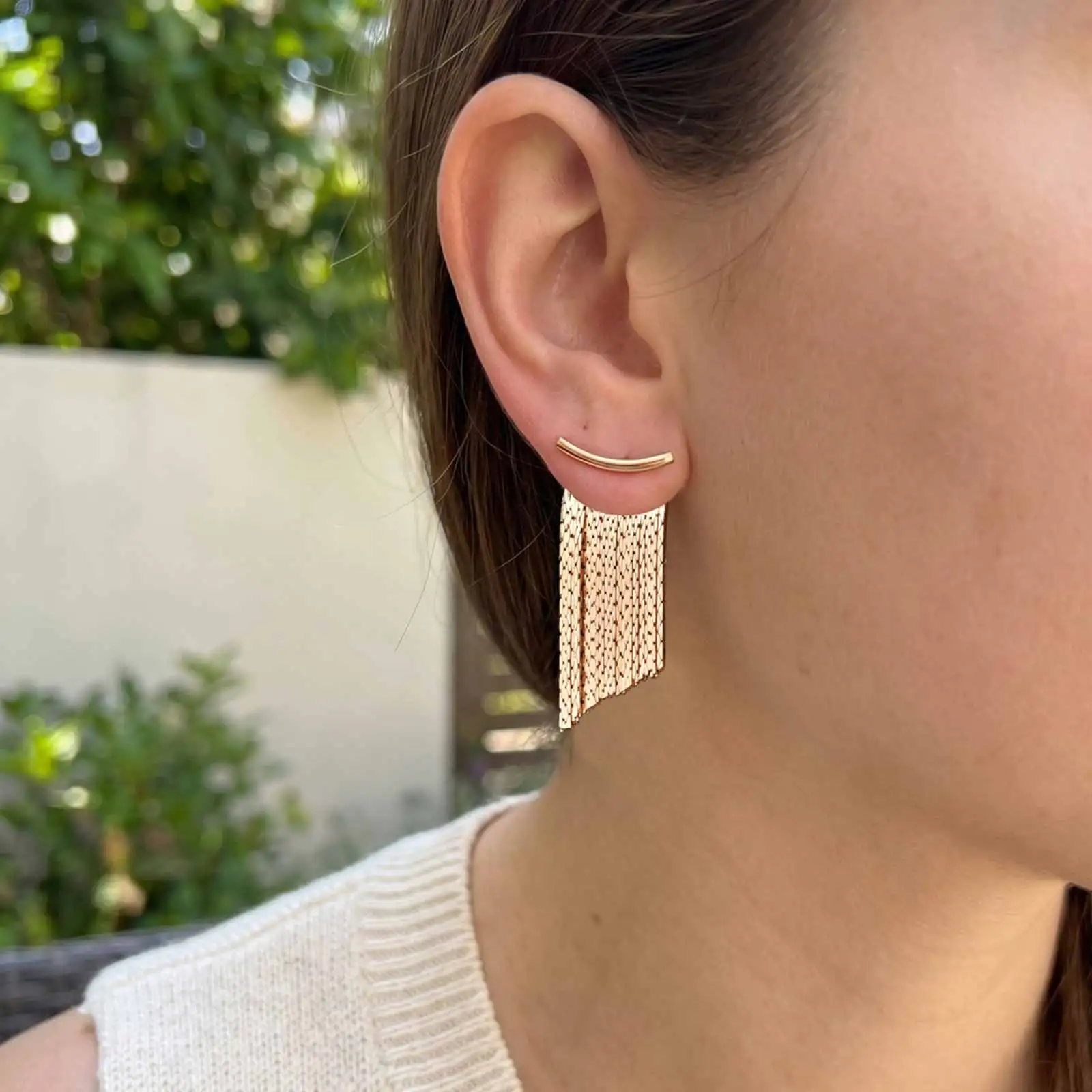 Women Metal Gold Color Geometric Drop Dangle Earrings Trendy Fashion Jewelry Gift Daily Wear Party Gold Color Tassel Earrings,
Women Metal Gold Color Geometric Drop Dangle Earrings Trendy Fashion Jewelry Gift Daily Wear Party Gold Color Tassel Earrings,