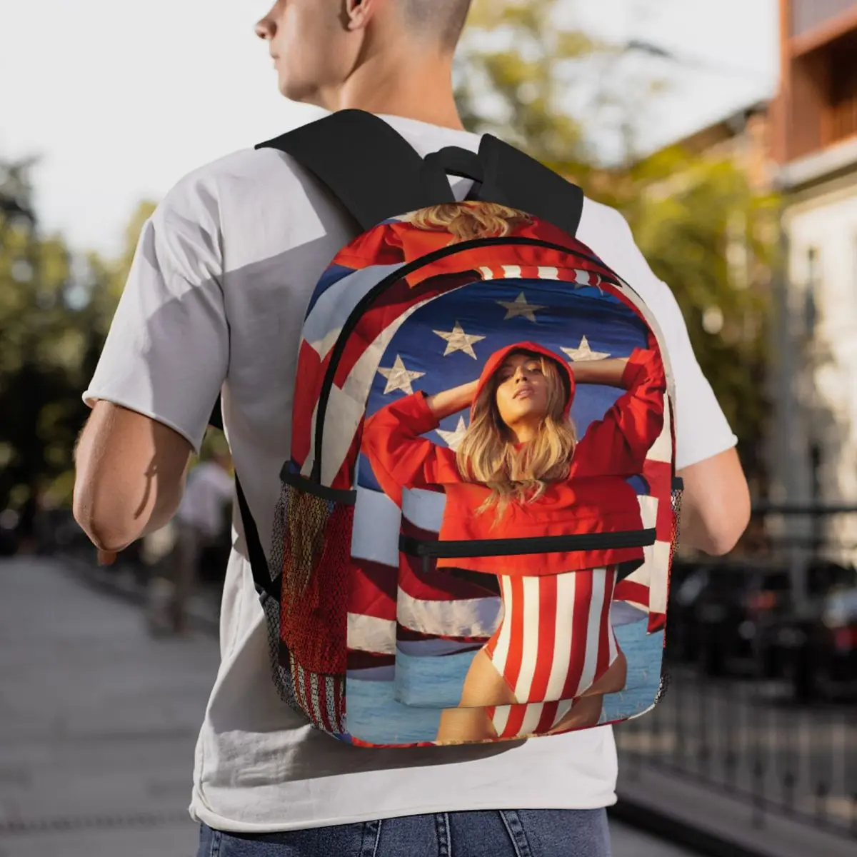 Bey My House Singer Beyonce Renaissance Tour Backpack Daypack Large Capacity BookBag School Bag Shoulder Bags for Men Women
Bey My House Singer Beyonce Renaissance Tour Backpack Daypack Large Capacity BookBag School Bag Shoulder Bags for Men Women