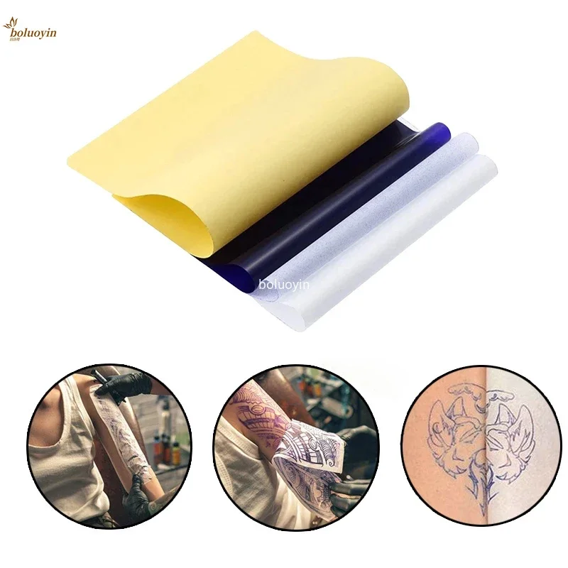 10 Sheets Tattoo Transfer Papers A4 Size Thermal Copier Spirit Master Stencil Carbon Tracing Tatuagem Papier Accessories Supply
10 Sheets Tattoo Transfer Papers A4 Size Thermal Copier Spirit Master Stencil Carbon Tracing Tatuagem Papier Accessories Supply