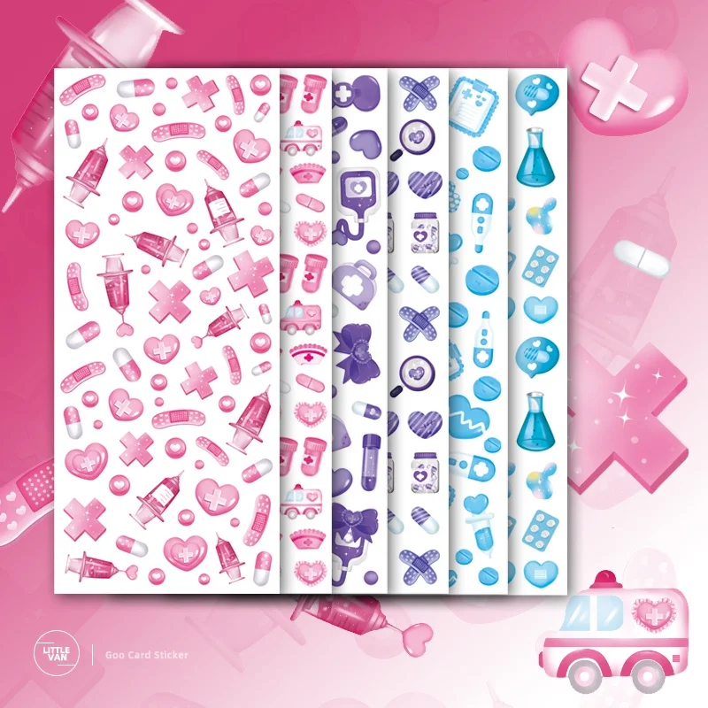 LITTLE VAN 12 Sheets/Bag Glitter Laser Card Photo Stickers for Scrapbooking Journal Diary Album Making DIY Arts Crafts FXGTZ012
LITTLE VAN 12 Sheets/Bag Glitter Laser Card Photo Stickers for Scrapbooking Journal Diary Album Making DIY Arts Crafts FXGTZ012