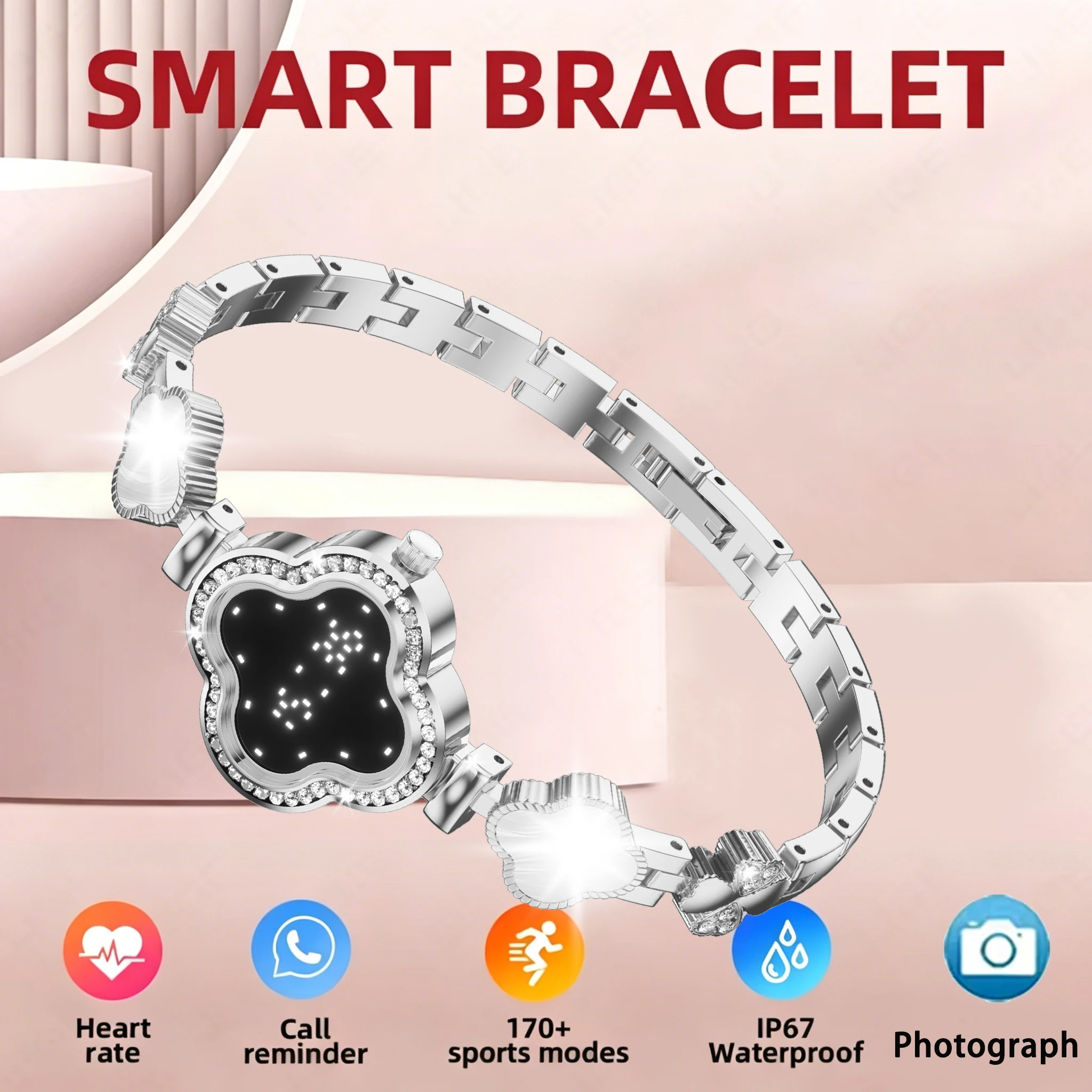 NEW Hot Sales Smart Bracelet Lightweight Sports Band Fitness Health Tracker Call Message Reminder Luxury Women's Smartwatch gift
NEW Hot Sales Smart Bracelet Lightweight Sports Band Fitness Health Tracker Call Message Reminder Luxury Women's Smartwatch gift