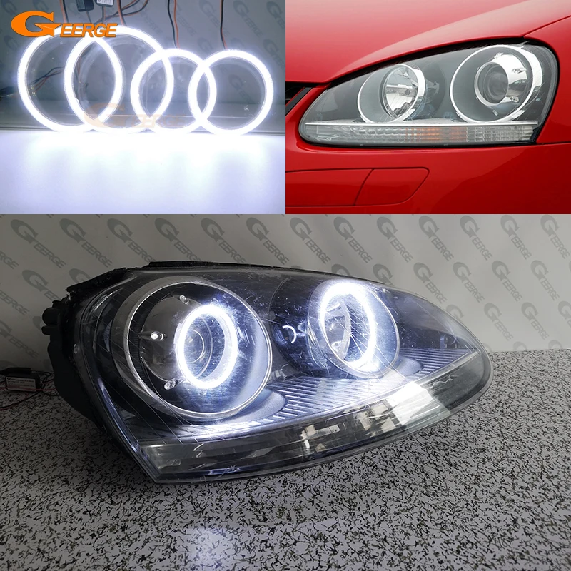 For Volkswagen VW Golf V 5 MK5 Rabbit Jetta GTI R32 2005 - 2009 Day Light Ultra Bright COB Led Angel Eyes Kit Halo Rings
For Volkswagen VW Golf V 5 MK5 Rabbit Jetta GTI R32 2005 - 2009 Day Light Ultra Bright COB Led Angel Eyes Kit Halo Rings