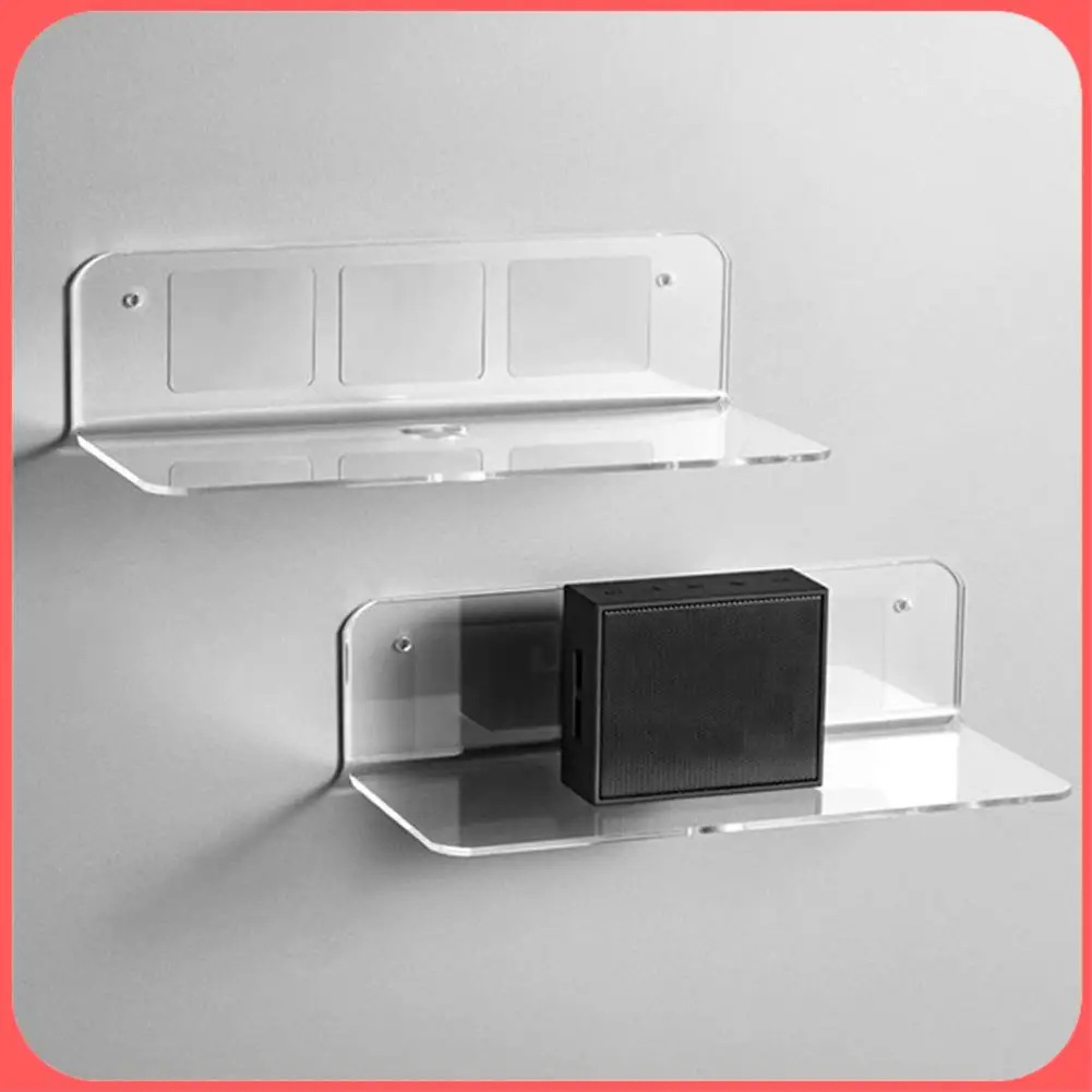 AA89-Floating Shelves Set Of 4 With Cable Clips - Easily Expand Wall Space - Acrylic Small Wall Shelf, Small Display Shelf
AA89-Floating Shelves Set Of 4 With Cable Clips - Easily Expand Wall Space - Acrylic Small Wall Shelf, Small Display Shelf