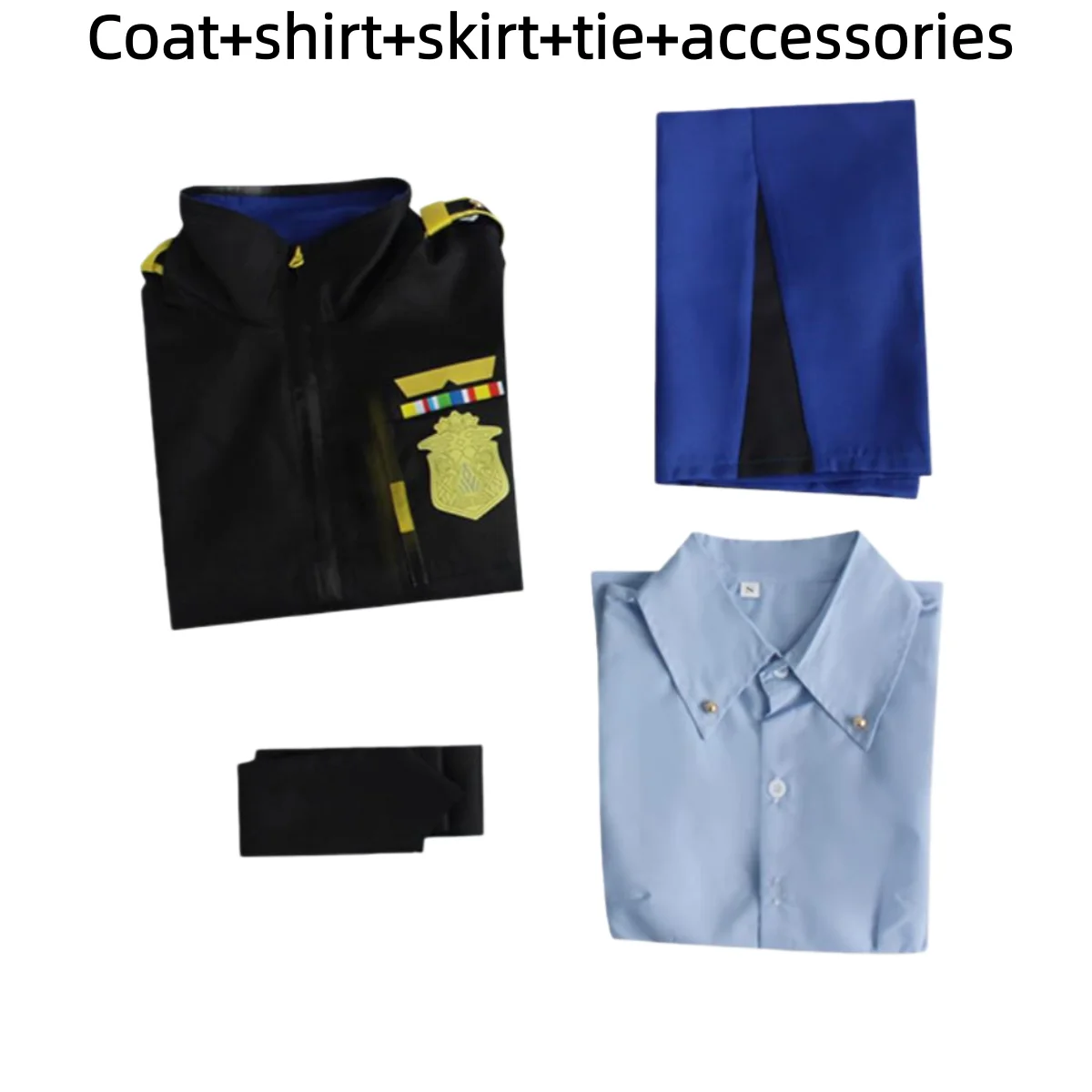 Game Project Blue Archive Ogata Kanna Cosplay Costume Policewoman Blue 2026 Uniform Shirt Wig Woman Sexy Carnival Party Suit
Game Project Blue Archive Ogata Kanna Cosplay Costume Policewoman Blue 2026 Uniform Shirt Wig Woman Sexy Carnival Party Suit