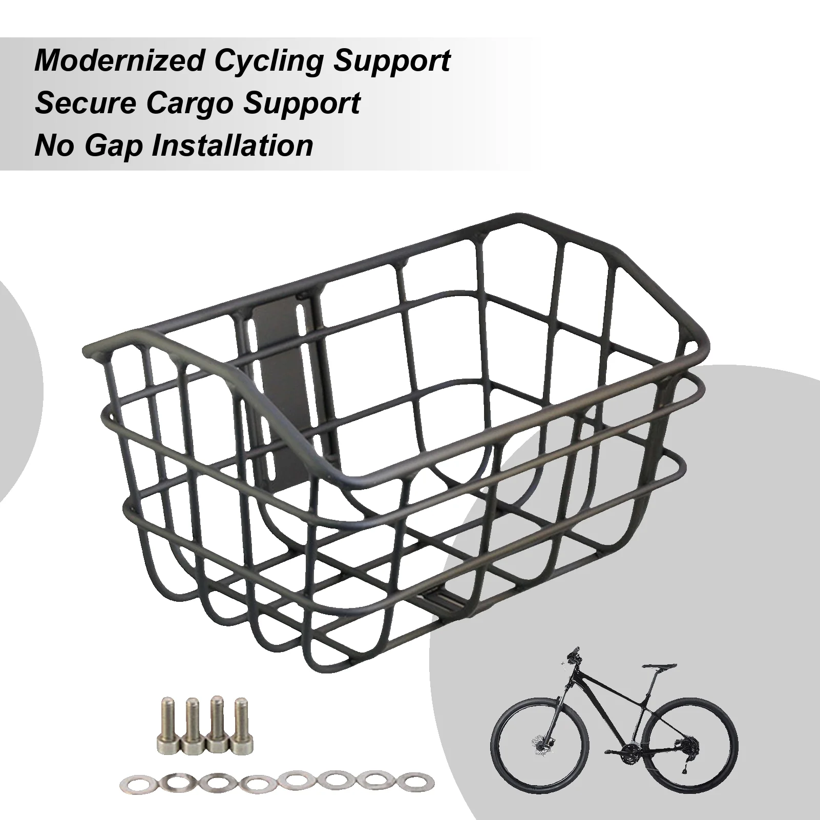 Metal Wire Bike Basket Handlebar Storage Rack Cargo Basket Quick Release Rack Sturdy Bike Storage Accessories For Picnic
Metal Wire Bike Basket Handlebar Storage Rack Cargo Basket Quick Release Rack Sturdy Bike Storage Accessories For Picnic