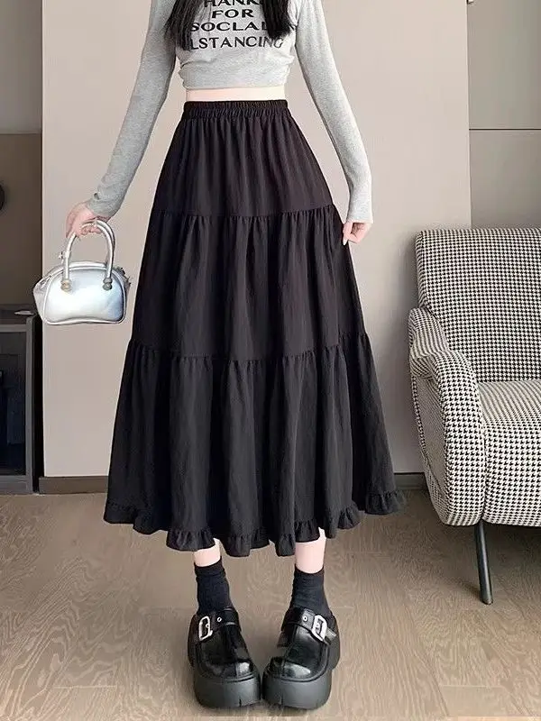 2026 New High Waist Midi Thin Casual Slimming Versatile Half-length Pleated Skirt Women's Fashion Summer A-line Skirt
2026 New High Waist Midi Thin Casual Slimming Versatile Half-length Pleated Skirt Women's Fashion Summer A-line Skirt