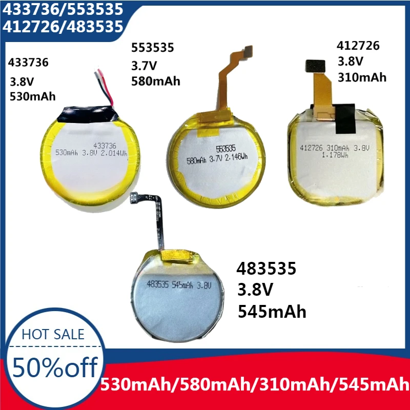 High quality replaceable Battery Newest Efficient Reliable Watch battery for grepow 483535 433736 412726 GRP453535 443535 553535
High quality replaceable Battery Newest Efficient Reliable Watch battery for grepow 483535 433736 412726 GRP453535 443535 553535