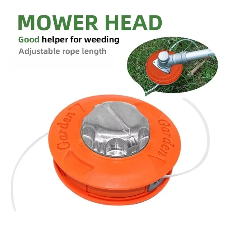 Universal Trimmer Head Aluminum Nylon 2 Line Grass Cutter Bump Spool for Brush Mower 1PC M10
Universal Trimmer Head Aluminum Nylon 2 Line Grass Cutter Bump Spool for Brush Mower 1PC M10