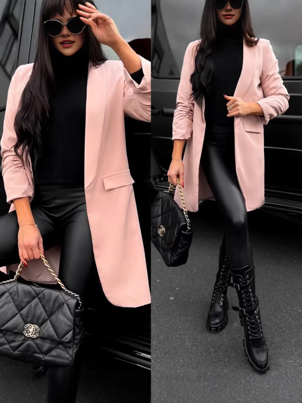 Women's Casual Tailored Coat Autumn Winter New Arrival Mid-Length Commute Jacket Elegant Business Wear Cross-Border European Sty
Women's Casual Tailored Coat Autumn Winter New Arrival Mid-Length Commute Jacket Elegant Business Wear Cross-Border European Sty