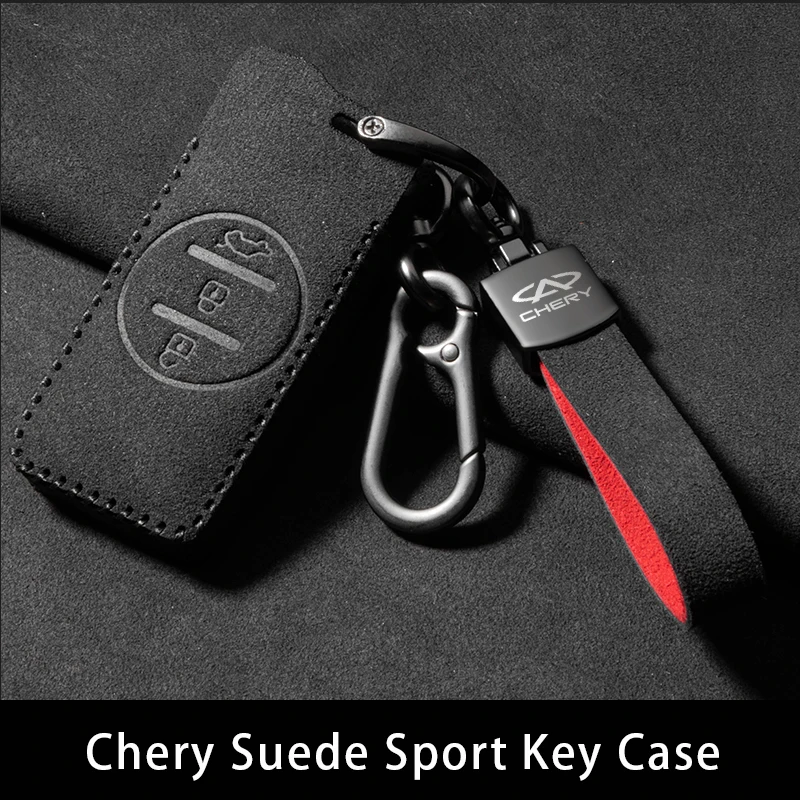 Sport Suede Leather Car Remote Key Case Cover For Chery Tiggo 8 Arrizo 5 pro gx 5x eQ7 Chery tiggo 7 Pro 2020 Car Accessories
Sport Suede Leather Car Remote Key Case Cover For Chery Tiggo 8 Arrizo 5 pro gx 5x eQ7 Chery tiggo 7 Pro 2020 Car Accessories