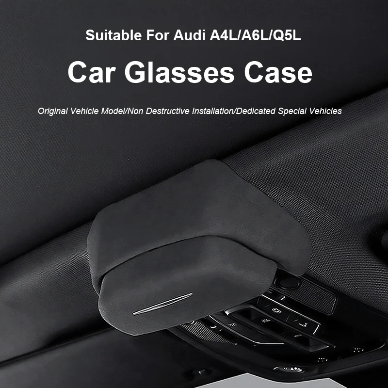 For Audi A4L 2017-2024 A6L 2019-2024 Q5L 2018- Car Suede Roof Sunroof Glasses Case Sunglasses Storage Box Glasses Holder Storage
For Audi A4L 2017-2024 A6L 2019-2024 Q5L 2018- Car Suede Roof Sunroof Glasses Case Sunglasses Storage Box Glasses Holder Storage
