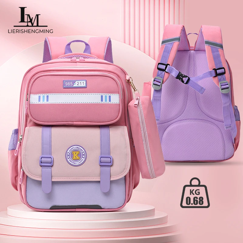 school bag Kids backpack water proof Preschool Ages 6-18 Spine protection Reduce the burden Large capacity
school bag Kids backpack water proof Preschool Ages 6-18 Spine protection Reduce the burden Large capacity