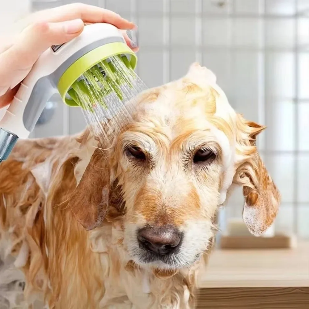 Pressure Boosting Pet Shower Sprayer Comfortable with Massage Brush Dog Wash Sprayer Hairs Brush Bath Tool Cat Bath
Pressure Boosting Pet Shower Sprayer Comfortable with Massage Brush Dog Wash Sprayer Hairs Brush Bath Tool Cat Bath