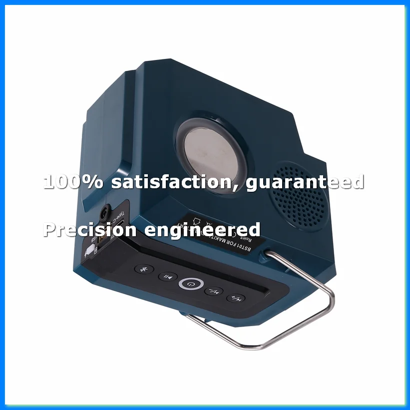 Bluetooth Speaker for 18V Battery Portable Cordless Speaker with USB&Type-C TF Card Port for Camping & Partie-ELEC
Bluetooth Speaker for 18V Battery Portable Cordless Speaker with USB&Type-C TF Card Port for Camping & Partie-ELEC