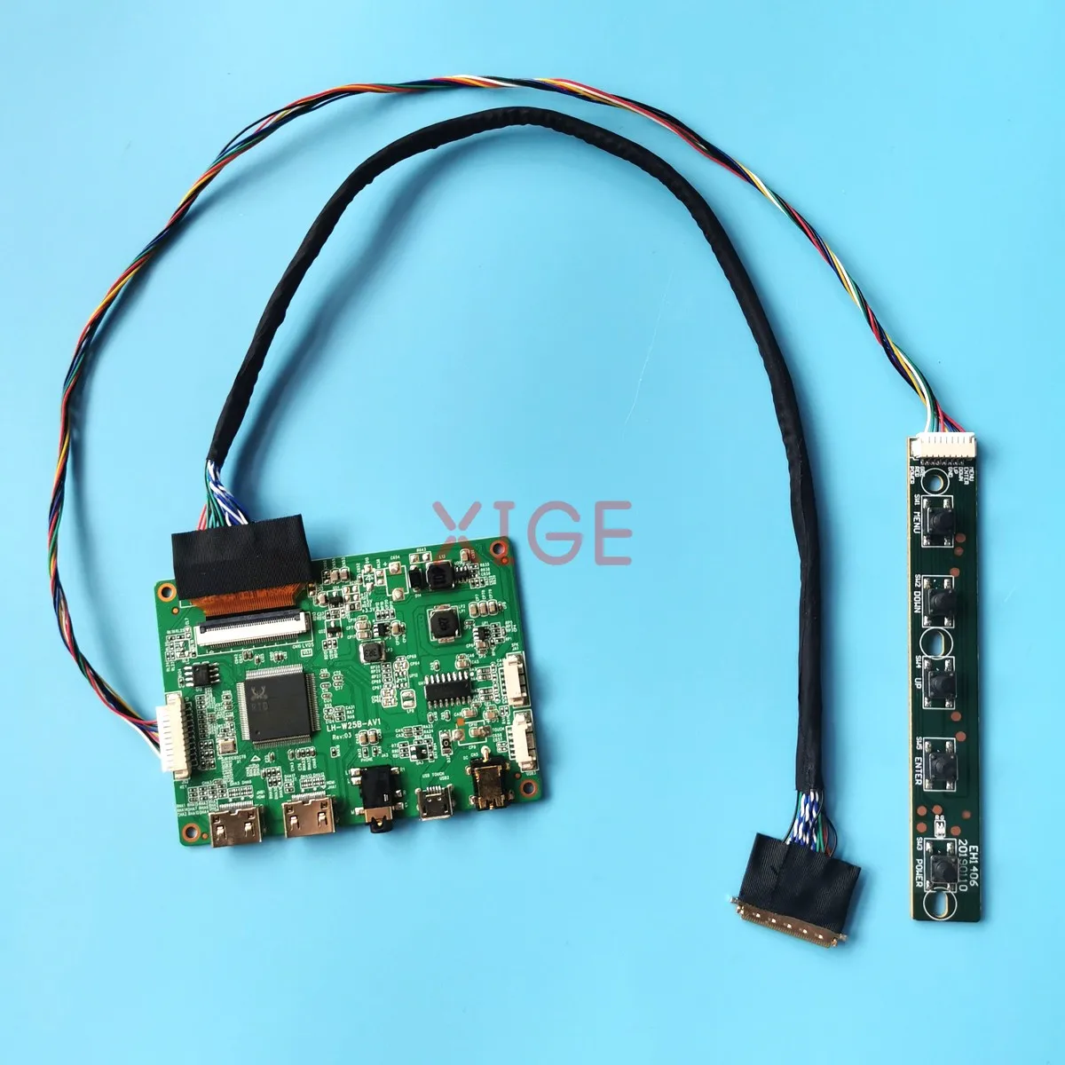 For B156XW03 V0/V1 B156XW03 V2 Controller Driver Board 15.6" Micro USB 1366x768 Mini-HDMI LVDS 40 Pin Laptop Monitor DIY Kit
For B156XW03 V0/V1 B156XW03 V2 Controller Driver Board 15.6" Micro USB 1366x768 Mini-HDMI LVDS 40 Pin Laptop Monitor DIY Kit