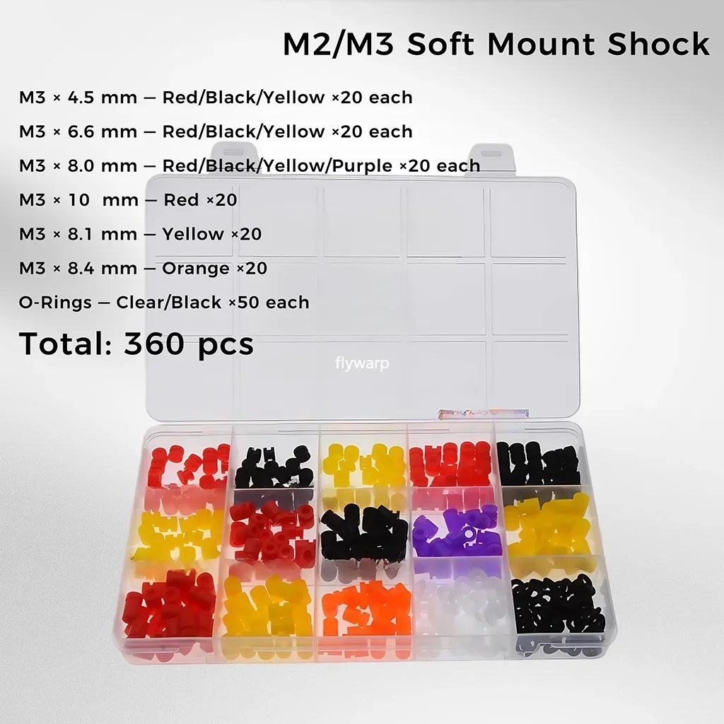 FPV Drone M2/M3 Soft Mount Shock Absorber for F4/F7 Flight Controller | Damping Balls for 20×20 & 30.5×30.5 RC Quadcopter Parts
FPV Drone M2/M3 Soft Mount Shock Absorber for F4/F7 Flight Controller | Damping Balls for 20×20 & 30.5×30.5 RC Quadcopter Parts