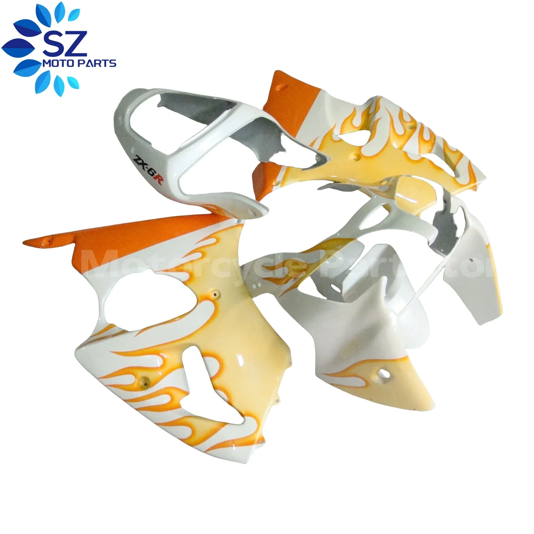 Fairings Kit fit for KAWASAKI Ninja ZX6R 00 01 02 ZX-6R 636 2000 2001 2002 Injection Bodywork Set
Fairings Kit fit for KAWASAKI Ninja ZX6R 00 01 02 ZX-6R 636 2000 2001 2002 Injection Bodywork Set