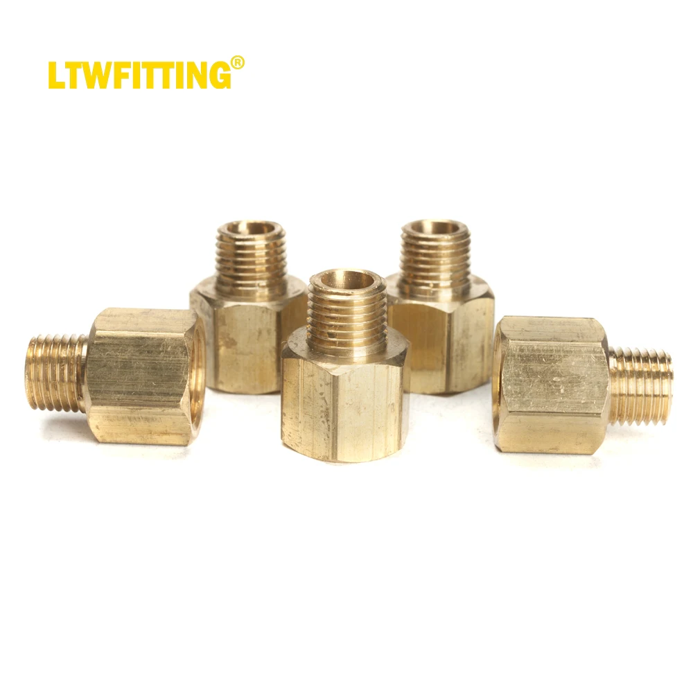 LTWFITTING Brass Pipe 3/8" Female x 1/4" Male NPT Adapter Fuel Gas Air(Pack of 5)
LTWFITTING Brass Pipe 3/8" Female x 1/4" Male NPT Adapter Fuel Gas Air(Pack of 5)