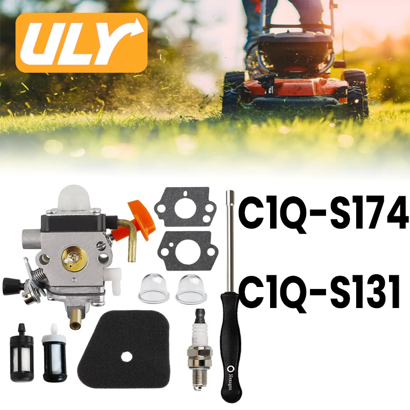 C1Q-S174 FS90R Carburetor C1Q-S131 for STHIL FS87 FS90 FS100 FS110 FS130 HL90 HL95 HL100 HT100 HT101 KM90 KM100 Carb Trimmer
C1Q-S174 FS90R Carburetor C1Q-S131 for STHIL FS87 FS90 FS100 FS110 FS130 HL90 HL95 HL100 HT100 HT101 KM90 KM100 Carb Trimmer