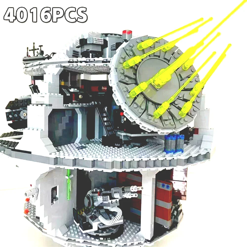 In Stock Compatible 75159 4016PCS Death Star Great Ultimate Building Blocks Bricks Model Birthday Gifts
In Stock Compatible 75159 4016PCS Death Star Great Ultimate Building Blocks Bricks Model Birthday Gifts