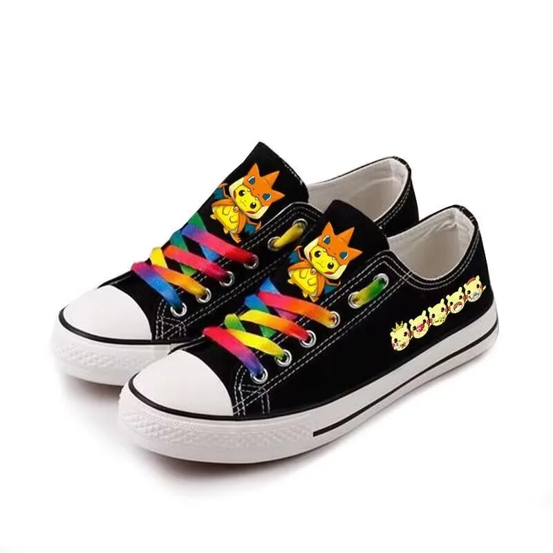 Anime Pokemon low cut canvas shoes for men and women, Korean version cute student canvas shoes, couple casual shoes
Anime Pokemon low cut canvas shoes for men and women, Korean version cute student canvas shoes, couple casual shoes