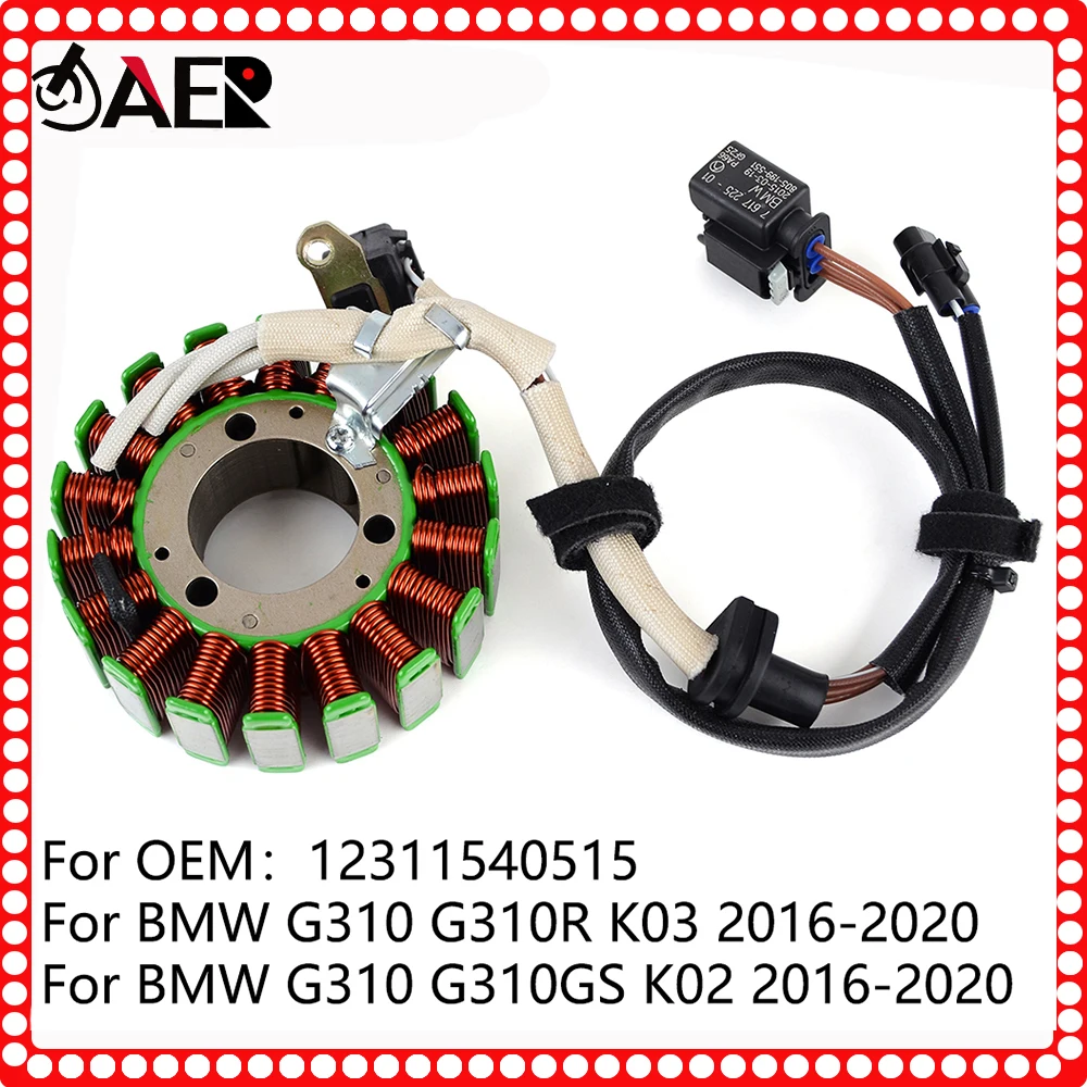 Катушка статора мотоцикла для BMW G310 G310R K03 G310 G310GS K02 12311540515
Катушка статора мотоцикла для BMW G310 G310R K03 G310 G310GS K02 12311540515