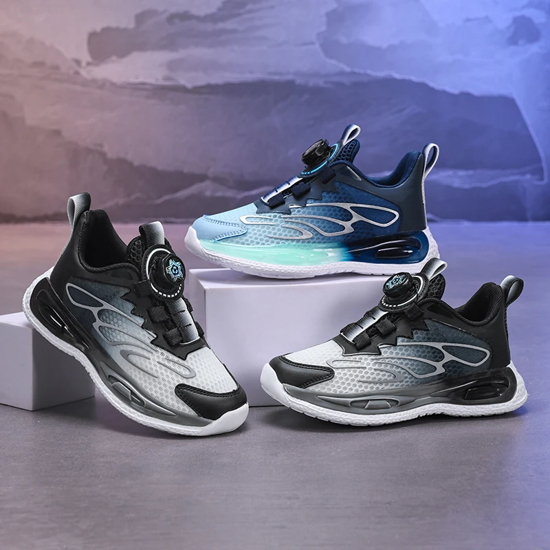 Kids Breathable Mesh Sneakers for Boys Casual Comfortable Sports Rotating Button School Running Shoes Trendy 2025 Childrens
Kids Breathable Mesh Sneakers for Boys Casual Comfortable Sports Rotating Button School Running Shoes Trendy 2025 Childrens