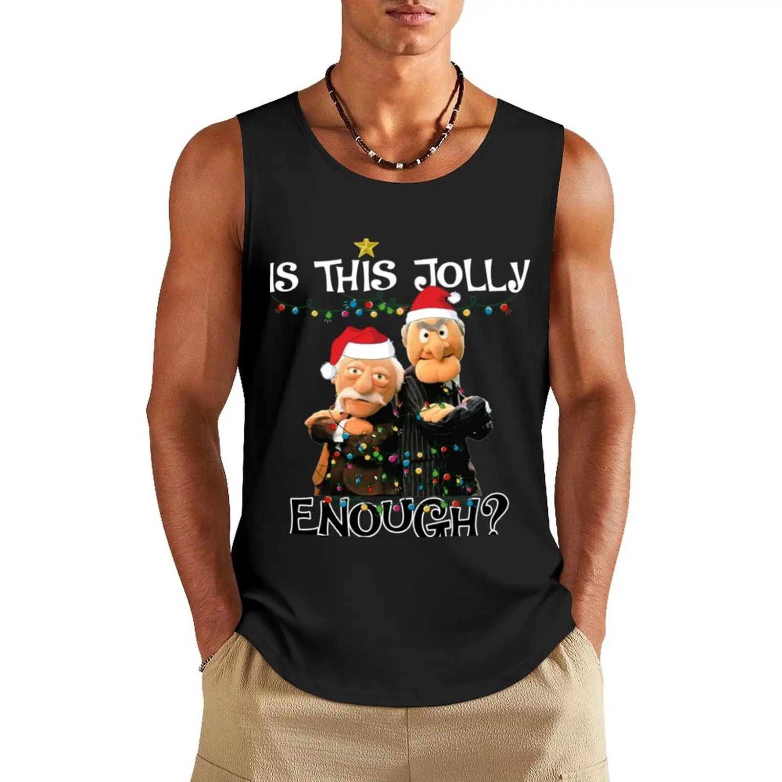 Is This Jolly Enough Christmas Tank Top sports vest sports clothes for men sleeveless jackets men clothings
Is This Jolly Enough Christmas Tank Top sports vest sports clothes for men sleeveless jackets men clothings