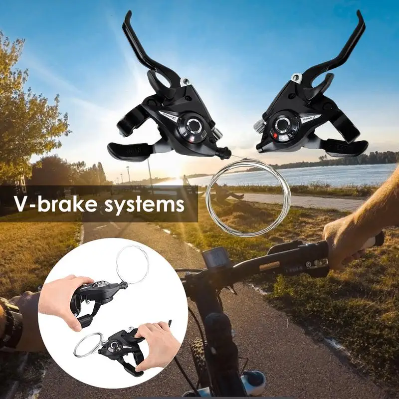 Mountain Bike Shifter Set EF51-7 /EF51-8 Bicycle Shifters Set Aluminum Alloy 3x7/3x8 Speed Shifter Bike Accessories
Mountain Bike Shifter Set EF51-7 /EF51-8 Bicycle Shifters Set Aluminum Alloy 3x7/3x8 Speed Shifter Bike Accessories