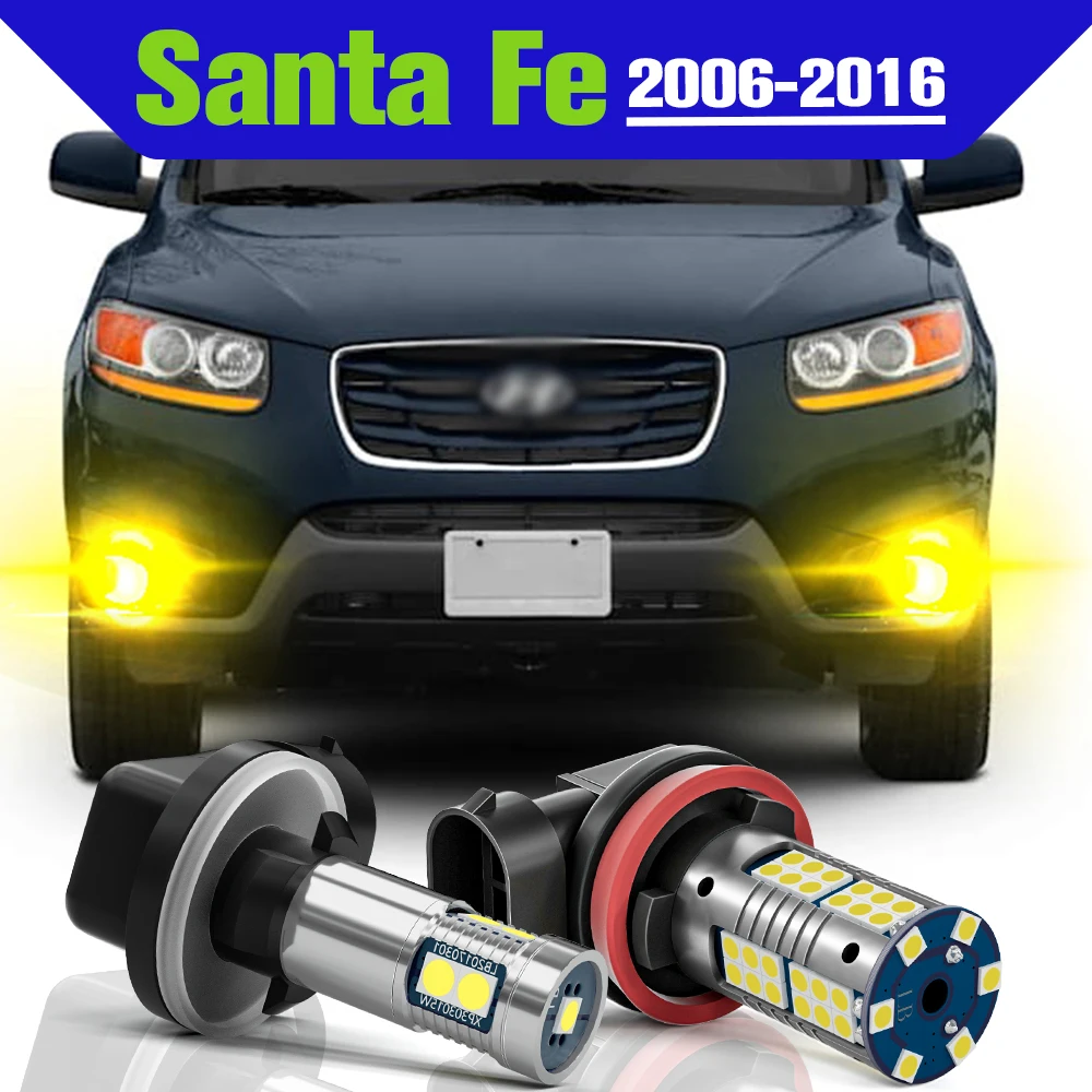 Fog Light Accessories 2x LED Lamp For Hyundai Santa Fe Accessories 2006 2007 2008 2009 2010 2011 2012 2013 2014 2015 2016
Fog Light Accessories 2x LED Lamp For Hyundai Santa Fe Accessories 2006 2007 2008 2009 2010 2011 2012 2013 2014 2015 2016