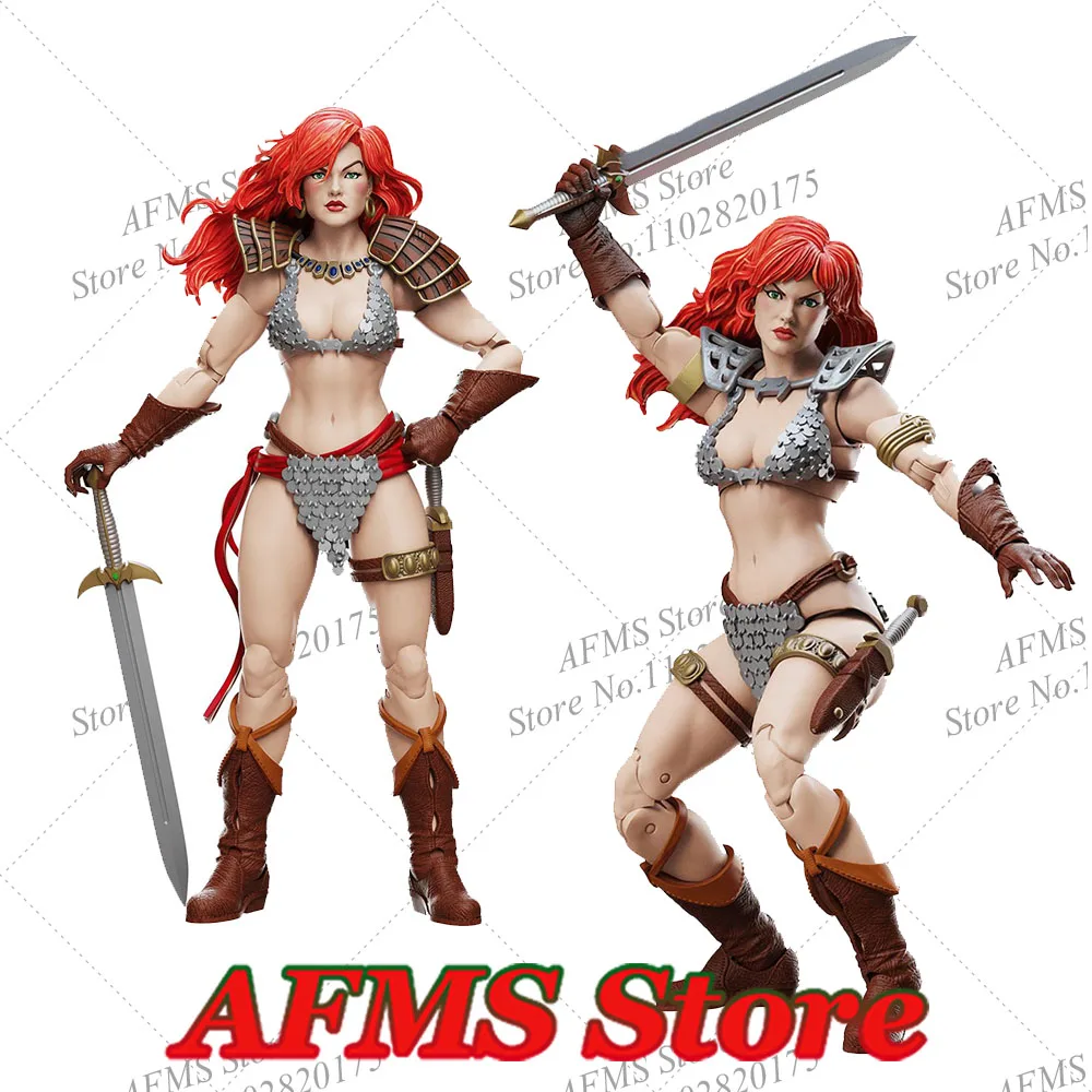 BFS Deluxe Edition 1/12 Scale Collectible Figure Red Haired Sonja Adventurer Warrior Full Set 6Inch Women Soldier Action Figure
BFS Deluxe Edition 1/12 Scale Collectible Figure Red Haired Sonja Adventurer Warrior Full Set 6Inch Women Soldier Action Figure