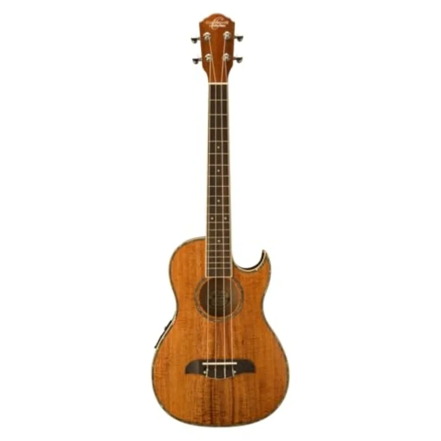 Baritone Ukulele with EQ for live performance, solid mahogany body, natural finish, built-in preamp and tuner
Baritone Ukulele with EQ for live performance, solid mahogany body, natural finish, built-in preamp and tuner