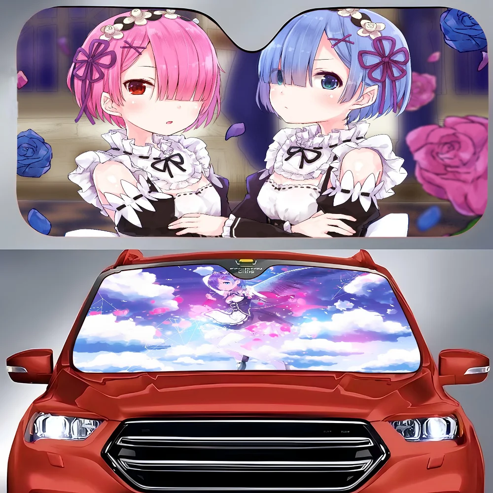 Re Life In A Different World From Zero Car Window Windscreen Cover Sun Shade Auto Sun Visor Car-covers Car Solar Protection
Re Life In A Different World From Zero Car Window Windscreen Cover Sun Shade Auto Sun Visor Car-covers Car Solar Protection