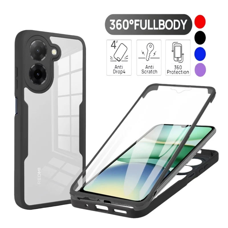 Funda Capa For Xiaomi Redmi A5 4G Case 360 Full Body Screen Protector Transparent Cases For Coque Readmi Redmy A7 Pro 4G Cover
Funda Capa For Xiaomi Redmi A5 4G Case 360 Full Body Screen Protector Transparent Cases For Coque Readmi Redmy A7 Pro 4G Cover