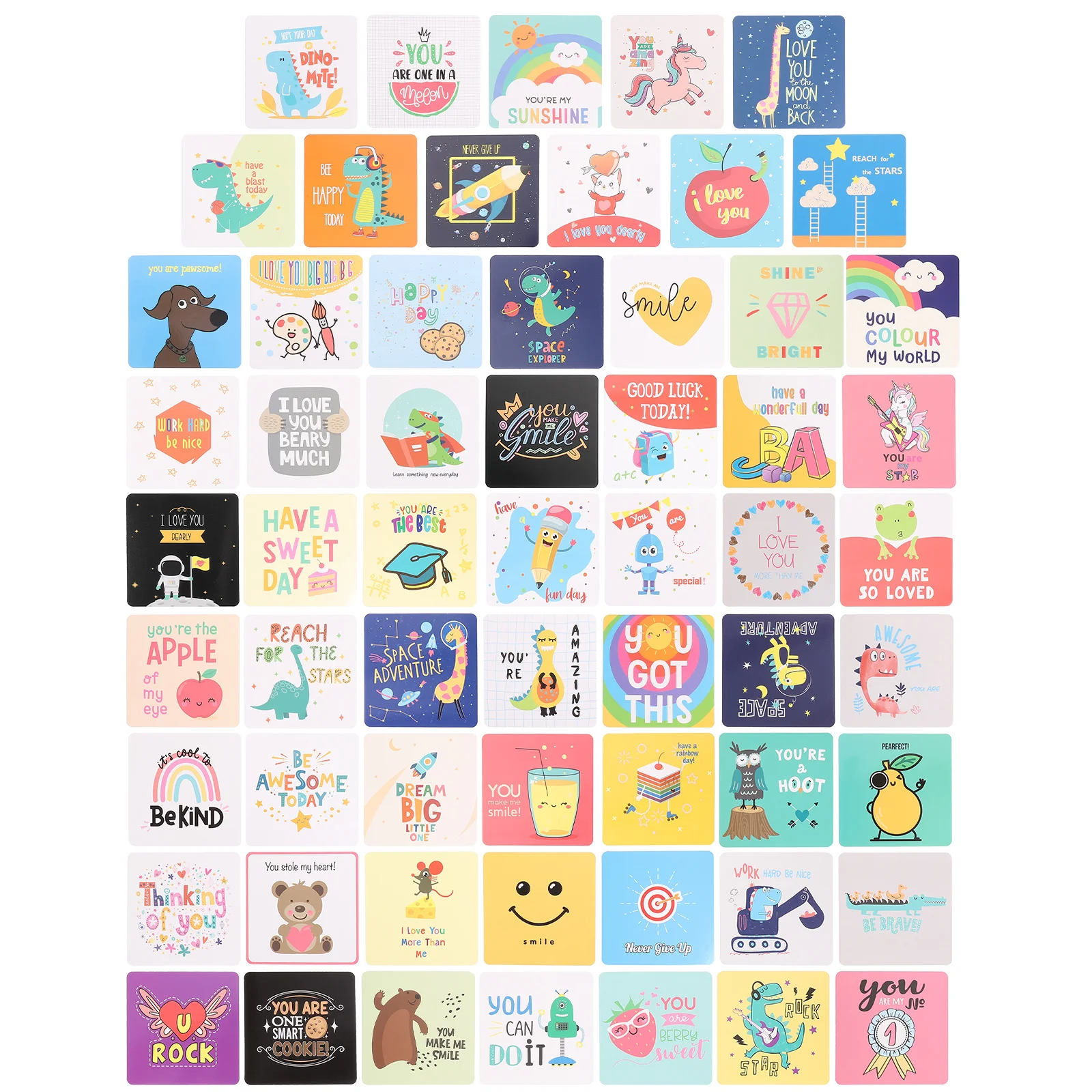 Cute Encouragement Note Card Motivational Cards for Kids Lunchbox Positive Child
Cute Encouragement Note Card Motivational Cards for Kids Lunchbox Positive Child