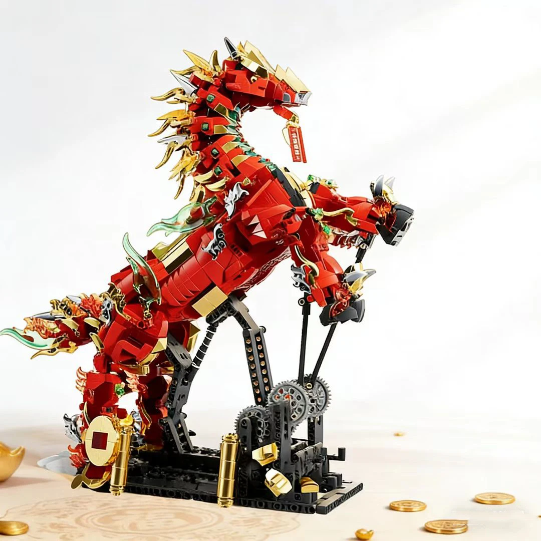 2026 latest 1924PCS Red Gold Fire War Horse Building Block Kit Year of the Horse Gift Toy Brick model adult Children
2026 latest 1924PCS Red Gold Fire War Horse Building Block Kit Year of the Horse Gift Toy Brick model adult Children
