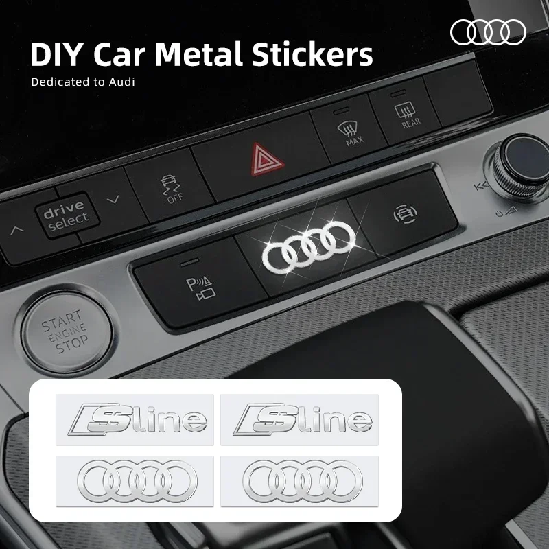 3D Metal Car Interior Dekoration Stickers Badges Auto Styling For Audi Sline TT RS6 C6 S3 S4 S5 S6 S8 A7 A8 A1 A3 A4 A5 Q3 Q5 Q7
3D Metal Car Interior Dekoration Stickers Badges Auto Styling For Audi Sline TT RS6 C6 S3 S4 S5 S6 S8 A7 A8 A1 A3 A4 A5 Q3 Q5 Q7