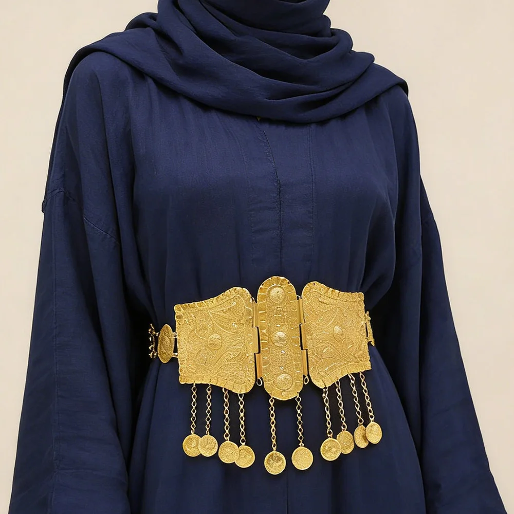 Trendy Hollow Carved Geometry Coins Tassel Waist Chain For Women Ethnic Tribal Turkey India Kurdish Body Belly Jewelry Accessory
Trendy Hollow Carved Geometry Coins Tassel Waist Chain For Women Ethnic Tribal Turkey India Kurdish Body Belly Jewelry Accessory