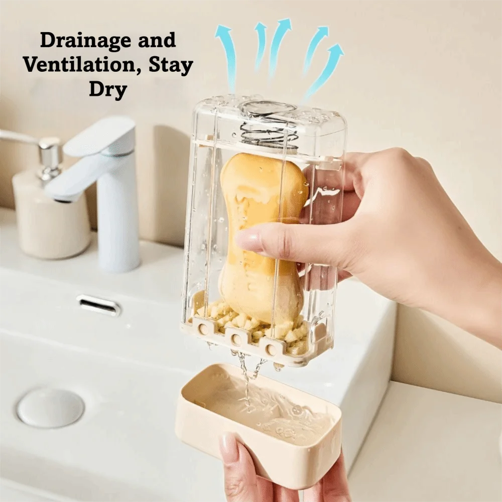 Holder Multifunctional Soap Foaming Box Eco-Friendly Plastic Soap Dispenser Roller Type Spring-Loaded Soap Container Kitchen
Holder Multifunctional Soap Foaming Box Eco-Friendly Plastic Soap Dispenser Roller Type Spring-Loaded Soap Container Kitchen