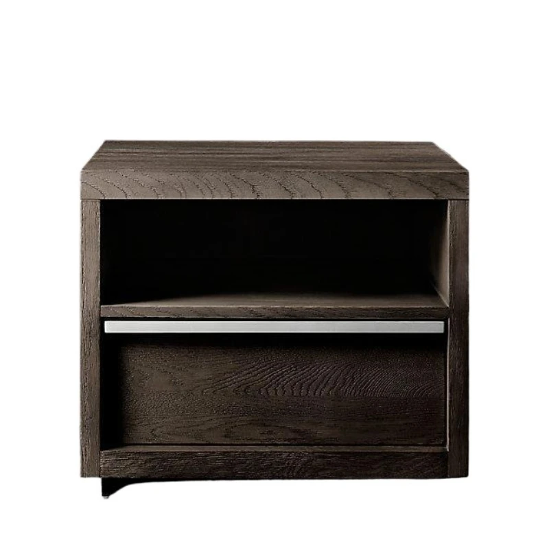 American RH furniture French rural retro solid wood bedside table Italian modern simple side few British
American RH furniture French rural retro solid wood bedside table Italian modern simple side few British