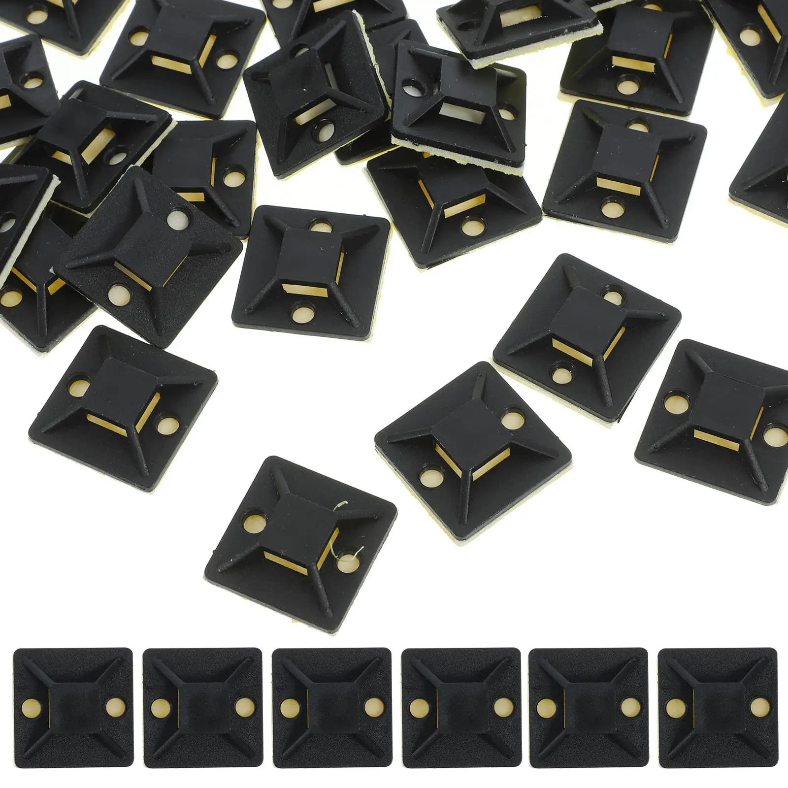 100 Pcs Cable Tie Mounts Self Adhesive White 0 79 Inch Zip Tie Holder Base Screw Hole Wire Organizer Mounting Brackets
100 Pcs Cable Tie Mounts Self Adhesive White 0 79 Inch Zip Tie Holder Base Screw Hole Wire Organizer Mounting Brackets