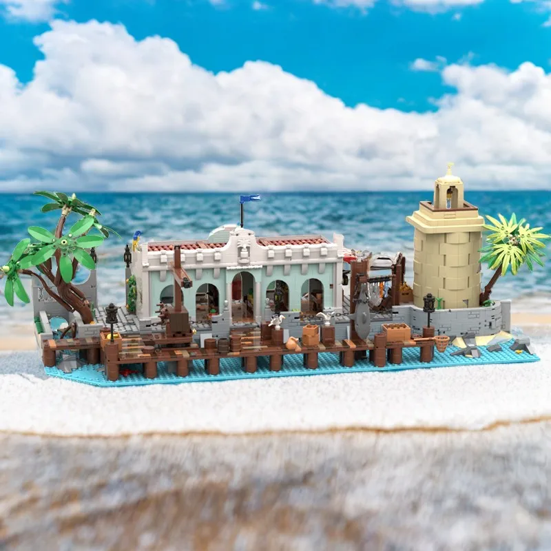 4107PCS MOC Puerto Santa Maria Dockside Market STEM Toy with Interactive Scenes Enhance Creativity Ideal Holiday Gift
4107PCS MOC Puerto Santa Maria Dockside Market STEM Toy with Interactive Scenes Enhance Creativity Ideal Holiday Gift